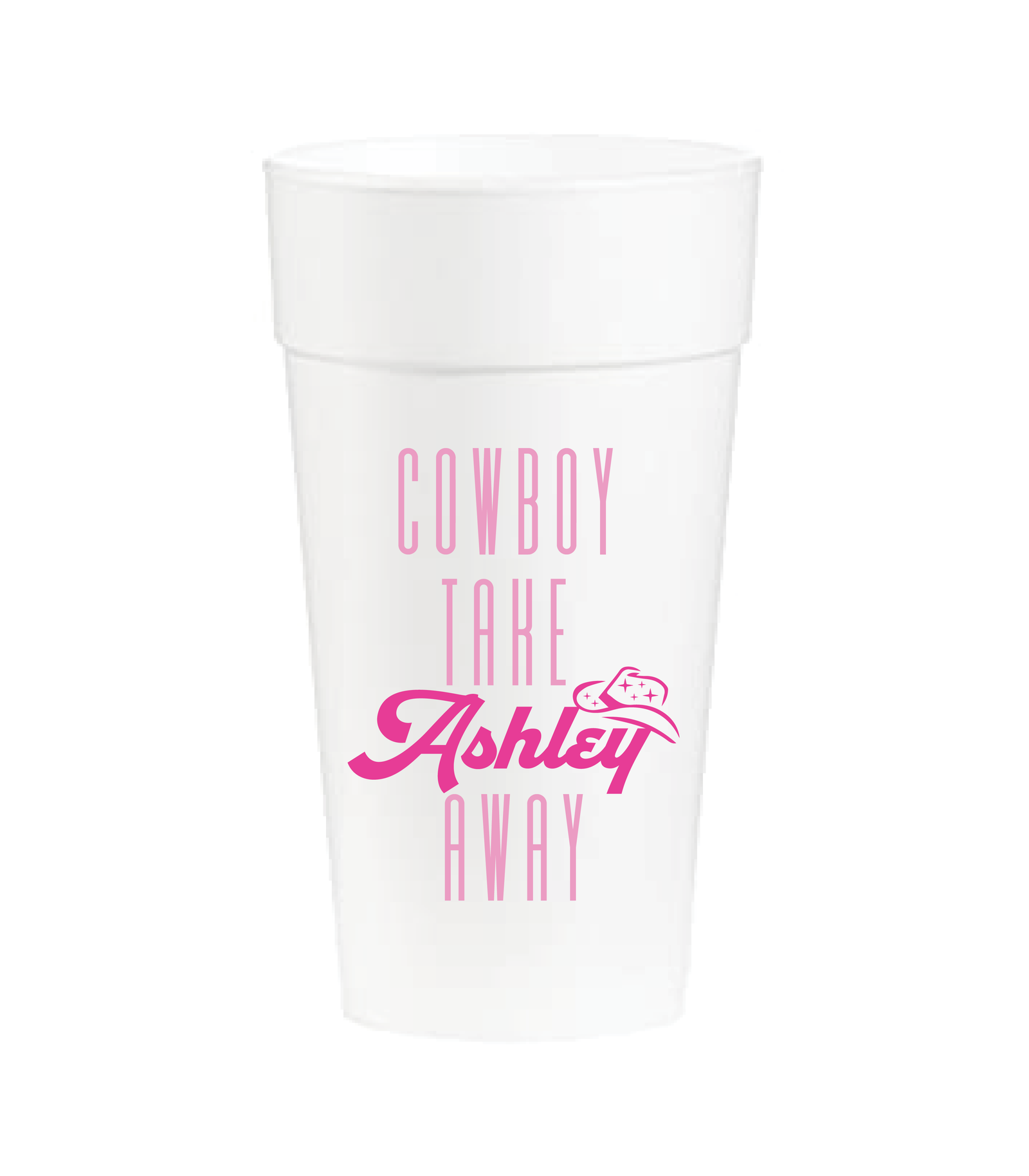 Bachelorette Weekend Foam Cups – Rubi and Lib Design Studio