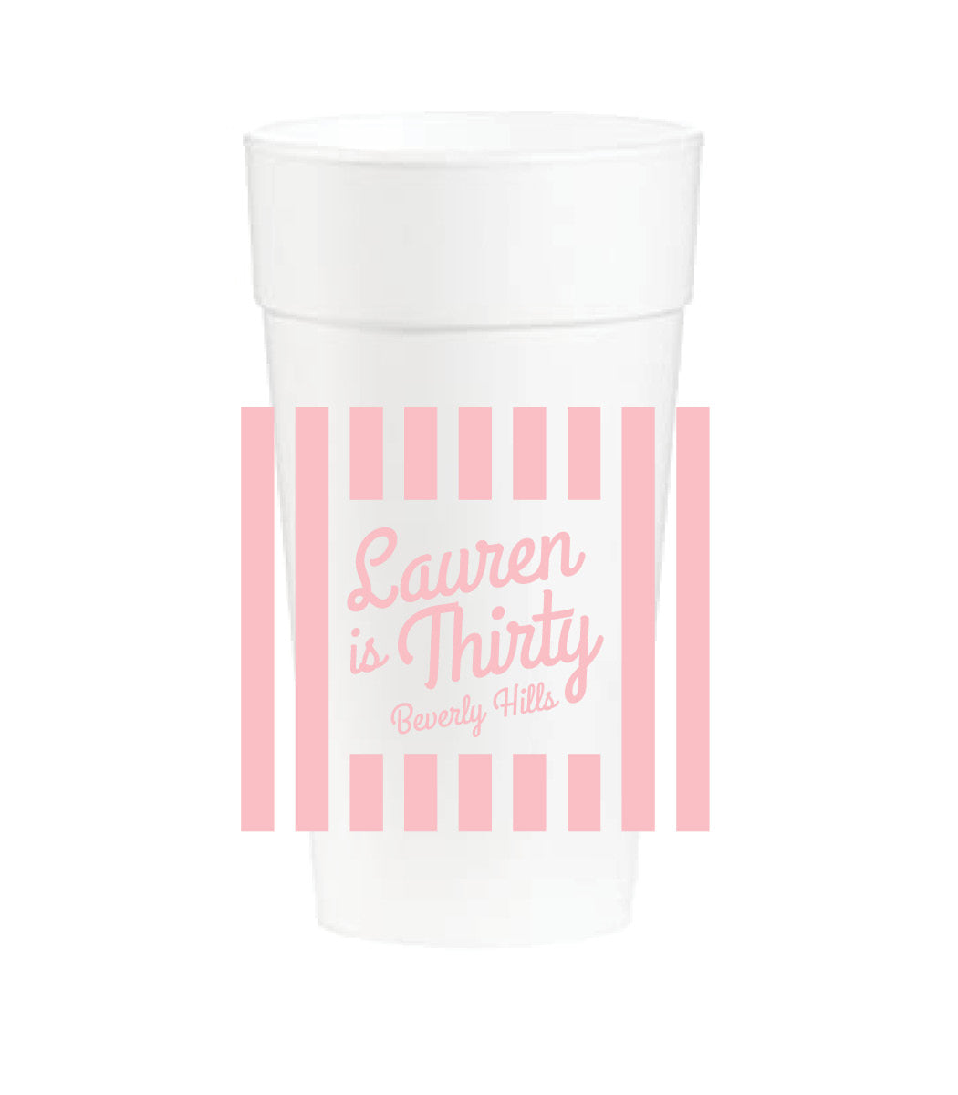Beverly Hills | Styrofoam Cups